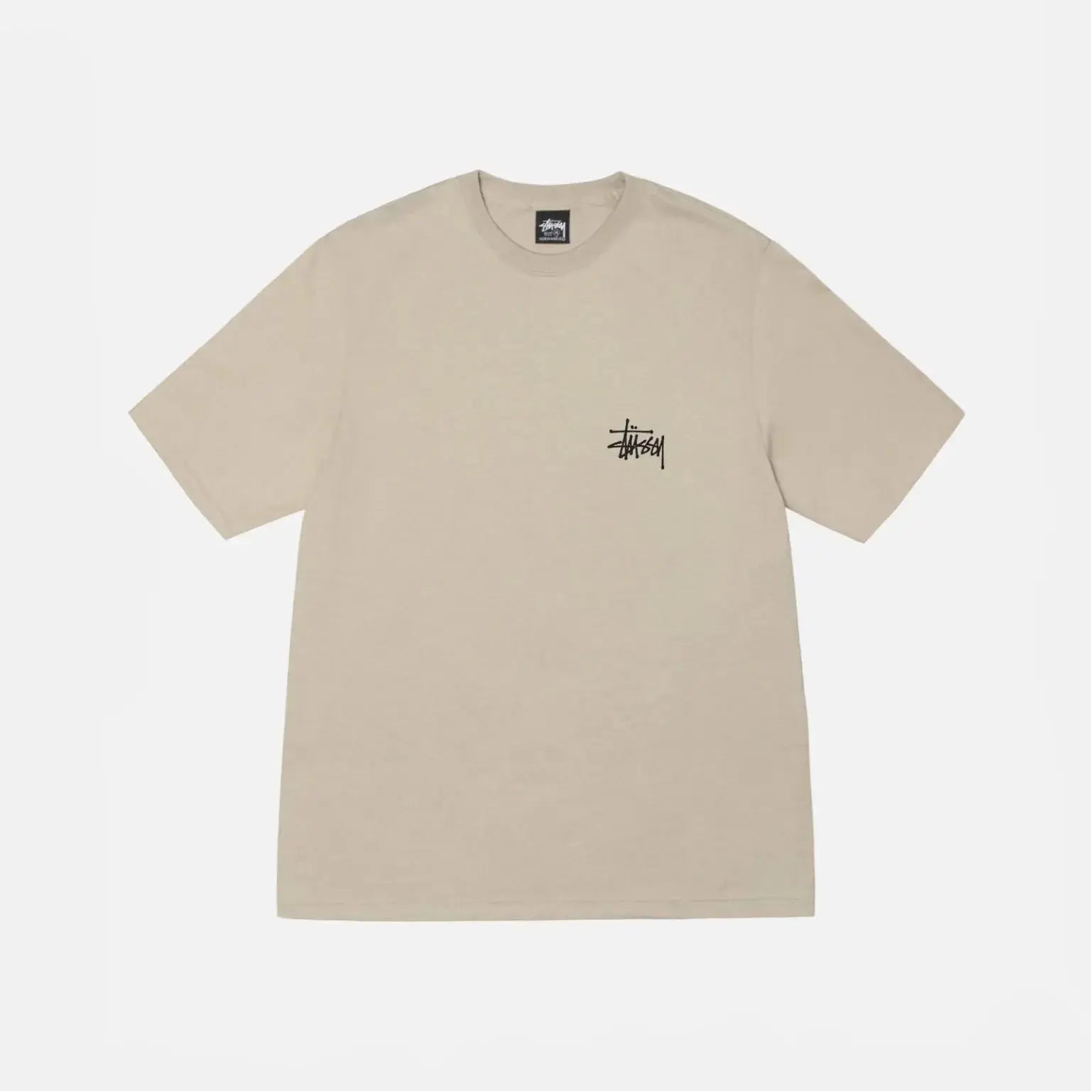 STUSSY BASIC TEE KAHKI