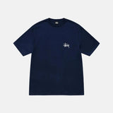 STUSSY BASIC TEE NAVY