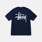 STUSSY BASIC TEE NAVY