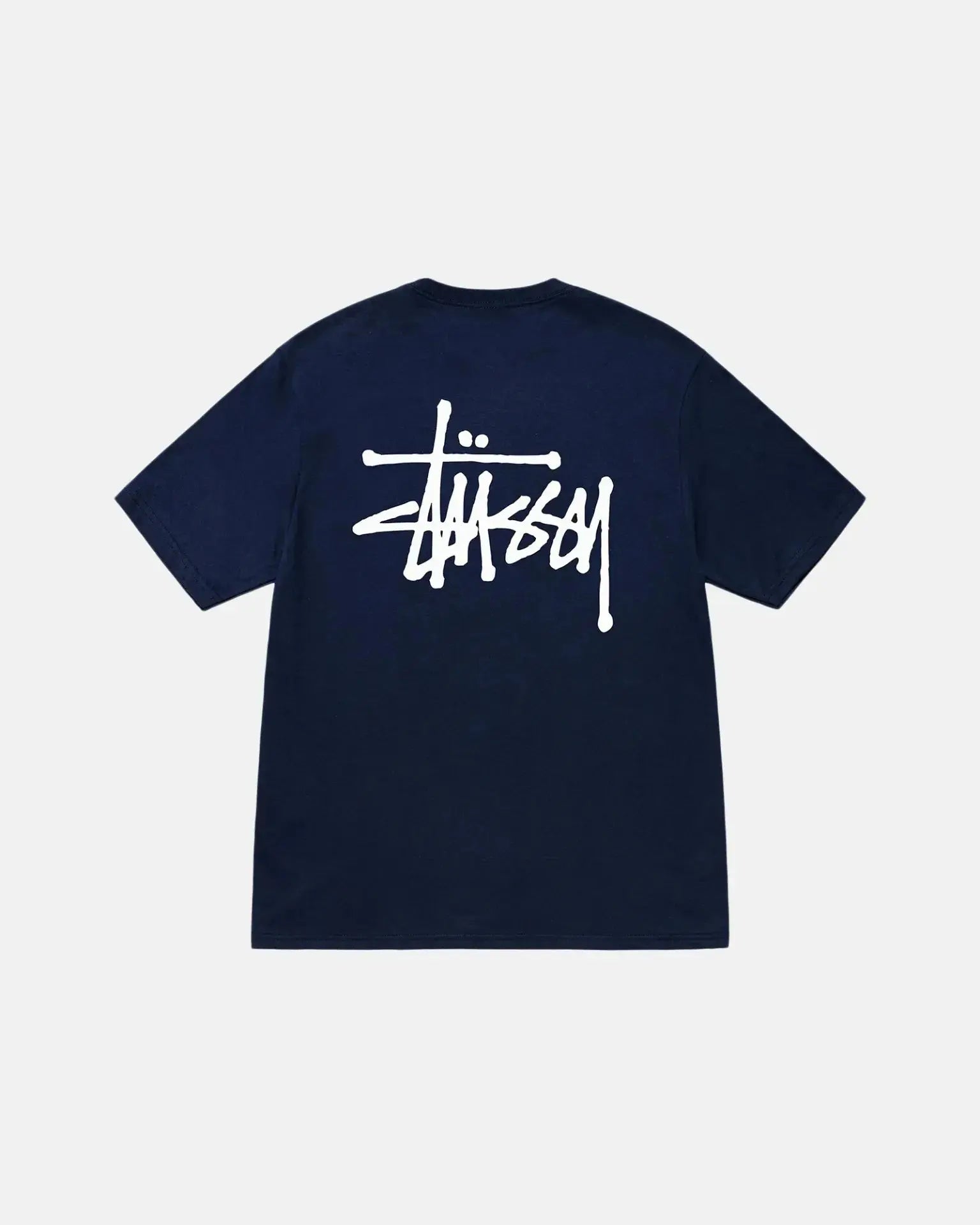 STUSSY BASIC TEE NAVY