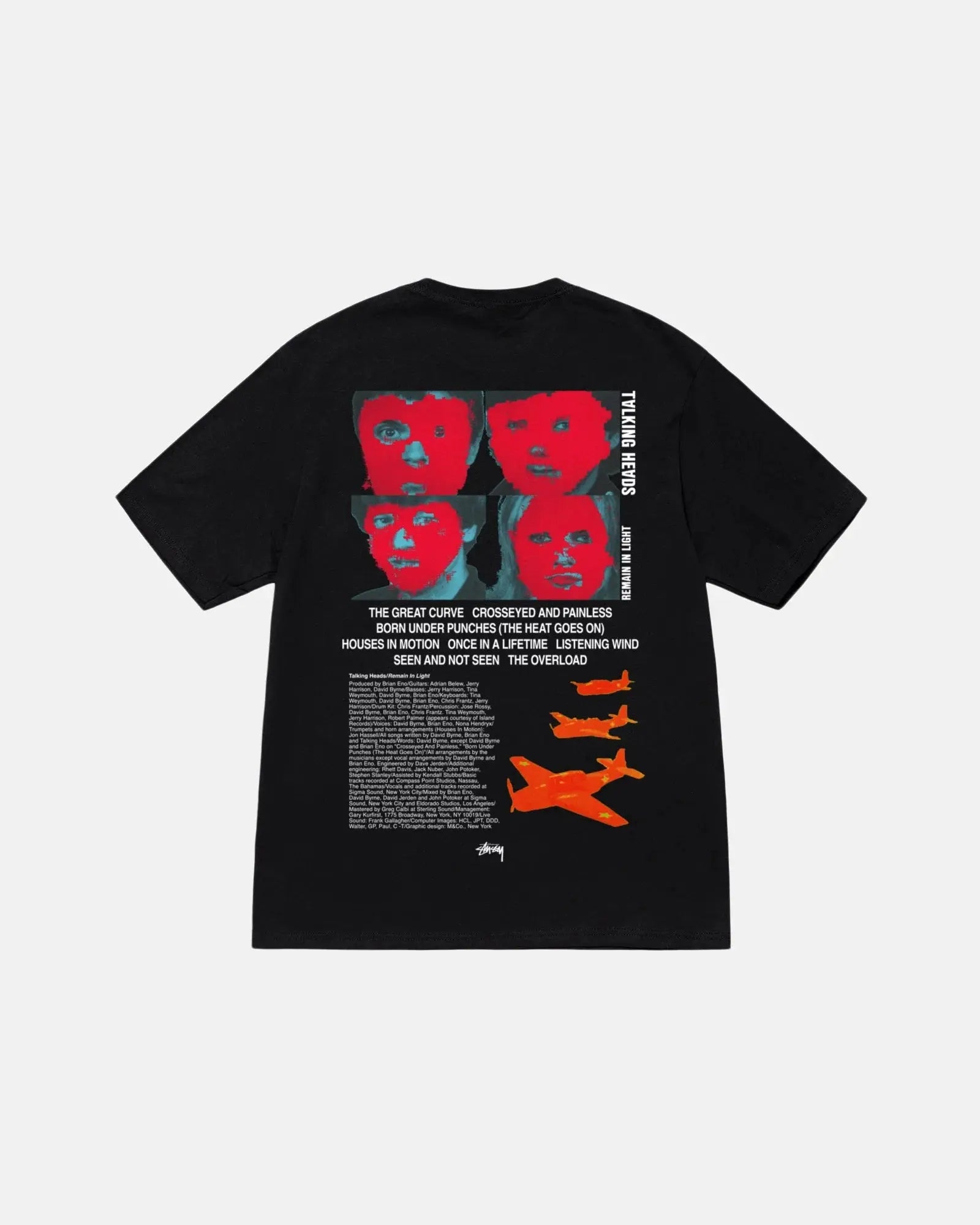 STUSSY TALKING HEADS REMAIN IN LIGTH TEE SORT