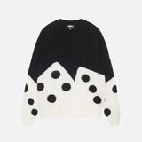 STUSSY DICE FUZZY CREW SORT