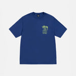 STUSSY & OUR LEGACY WORK SHOP SURFMAN PIGMENT DYED TEE BLÅ