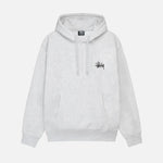 STUSSY BASIC HOODIE GRÅ